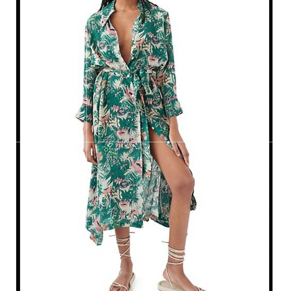 Chufy Ella Green Floral Nulla “My Aussie Days” Dress